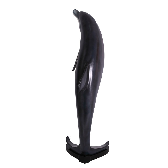 Design Toscano Leaping Sea Dolphin Statue & Reviews Wayfair